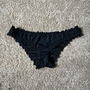 Black bikini bottoms